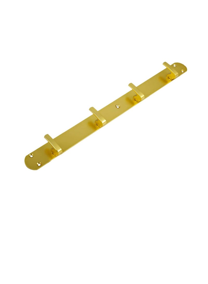 Aluminum Clothes Wall Hanger, Gold  - Image 2