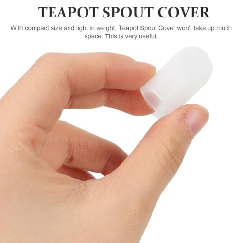 FELTECHELECTR Tea Pot Spout Covers Set of 4 Silicone Spout Protectors Heat Insulation Drip Catchers for Kettle Nozzle Kitchen Accessories - Image 4