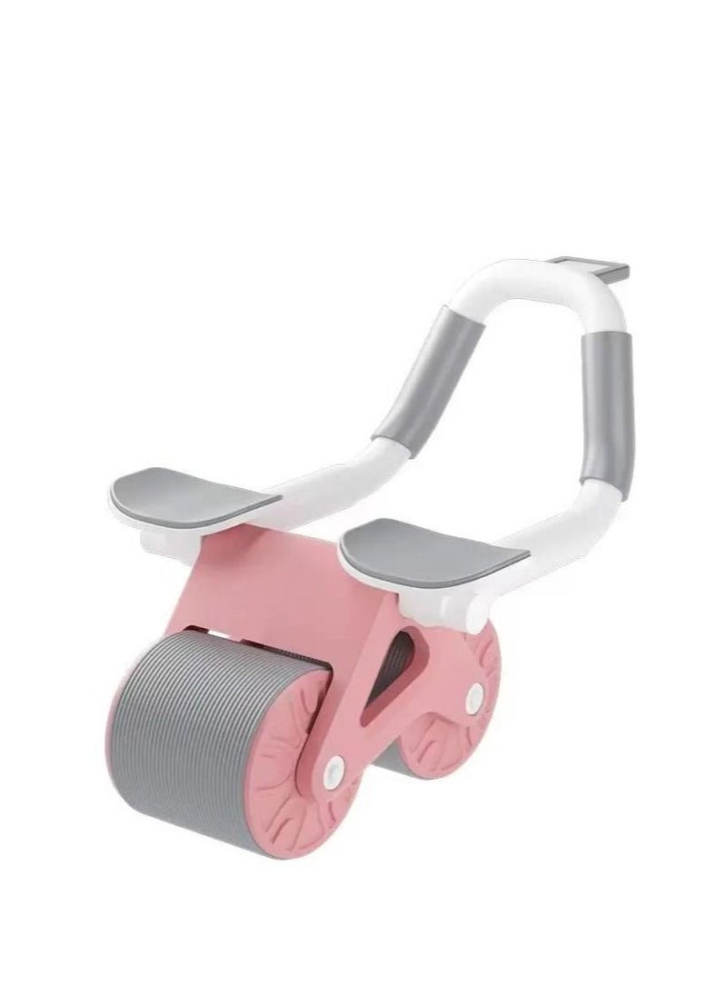 Generic 2 And 1 Smart Ab Wheel Built-In Chip Accurate Recording Automatic Rebound Abs Workout Equipment Good Stability Free Thickened Pads Not Hurting The Knees  - Image 2