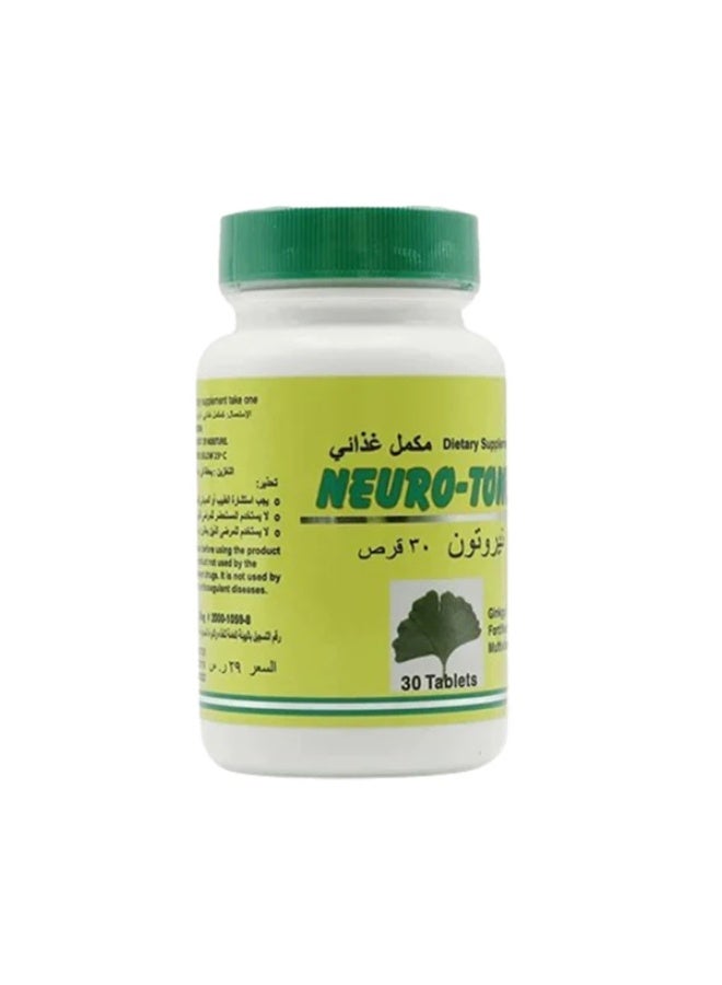 Natura Vigor Neuroton Vitamin B 30 Tablets