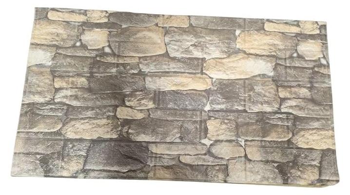 سبيس شوب ملصقات حائط إسفنجية ثلاثية الأبعاد مقاس 70 × 75 سم لديكور المنزل مقاس 6 مم - Image 1