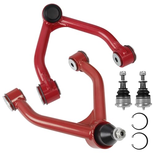 Autoptzxd 24 Lift Upper Control Arms Compatible With Chevy GMC K1500 19881999 Front Tubular Suspension Control Arm With Ball Joint fit for Blazer Tahoe Yukon Year Before 1999 2 Replacement Ball Joints - Image 1