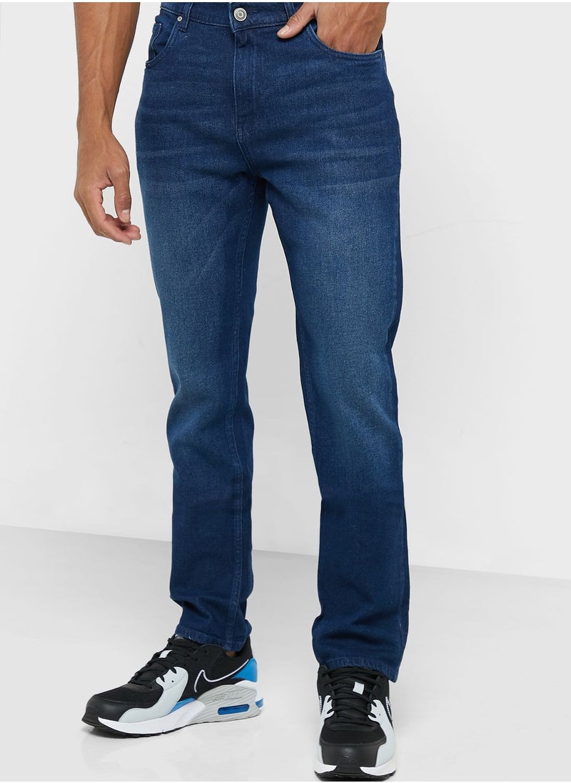 Seventy Five - Slim Fit Washed Jean - Image 1