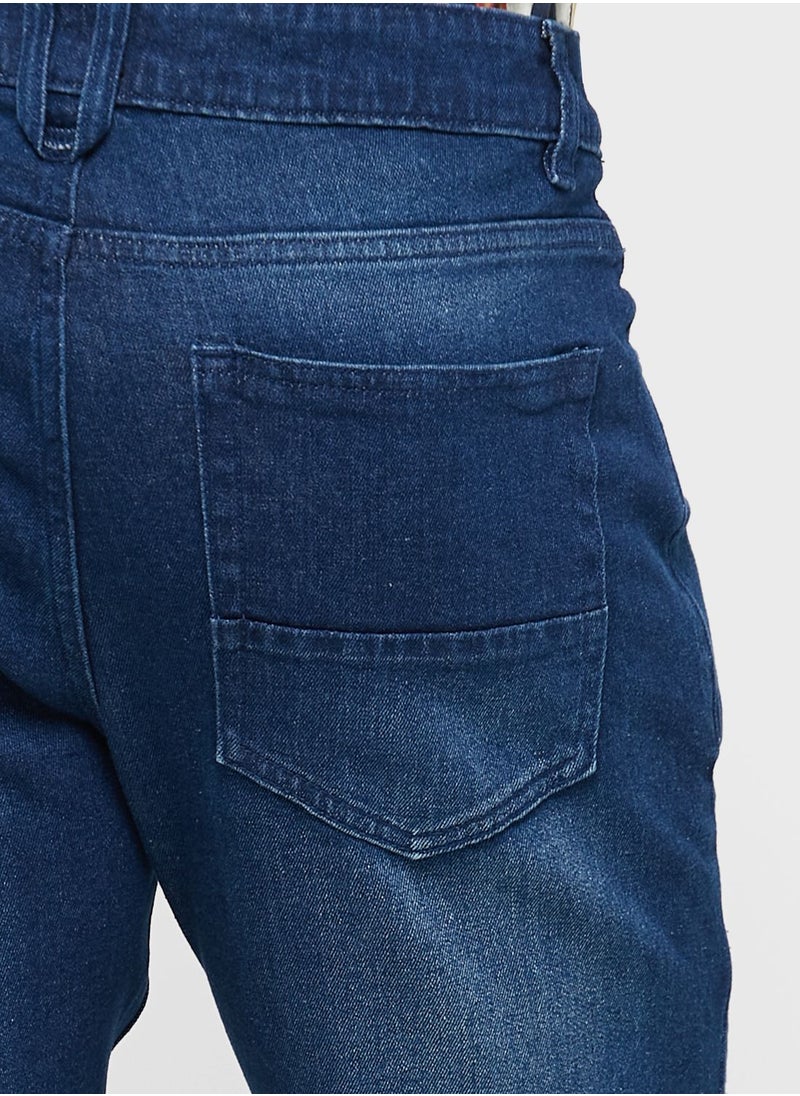 Seventy Five - Slim Fit Washed Jean - Image 1