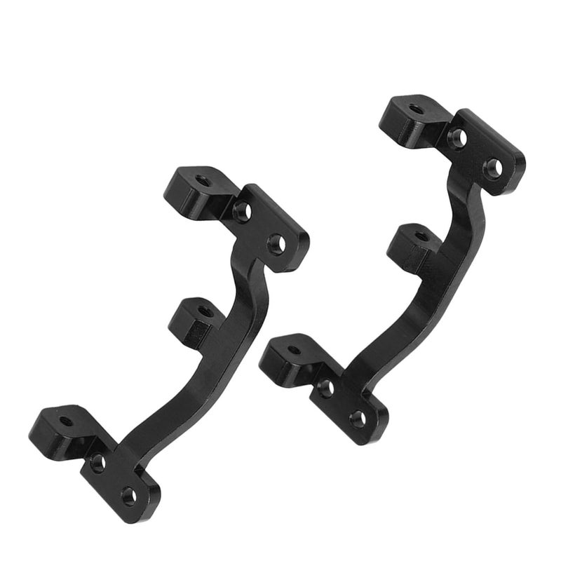 RC Car Pull Rod Base: 1/16 Scale Aluminum Alloy CNC Machined Black - Direct Replacement High Strength WPL C24 C14 C14K C24K for RC Car Enthusiasts - Image 3