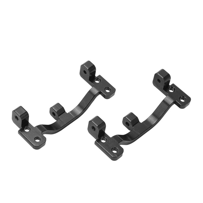 RC Car Pull Rod Base: 1/16 Scale Aluminum Alloy CNC Machined Black - Direct Replacement High Strength WPL C24 C14 C14K C24K for RC Car Enthusiasts - Image 5
