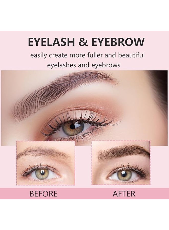 SYOSI 4 in 1 Lash and Brow Lift Kit,Professional Eyelash & Eyebrow Set and Curling Eyelash Perm Kit, Quick Lifting Perming & Voluminous Coloring With Complete Tools diy Use at Home & Salon Supplies - Image 2
