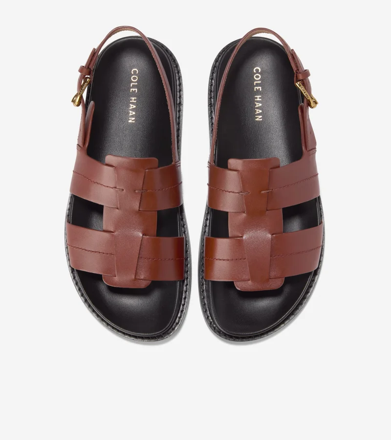 كول هان Women's Marlee Fisherman Footbed Sandals