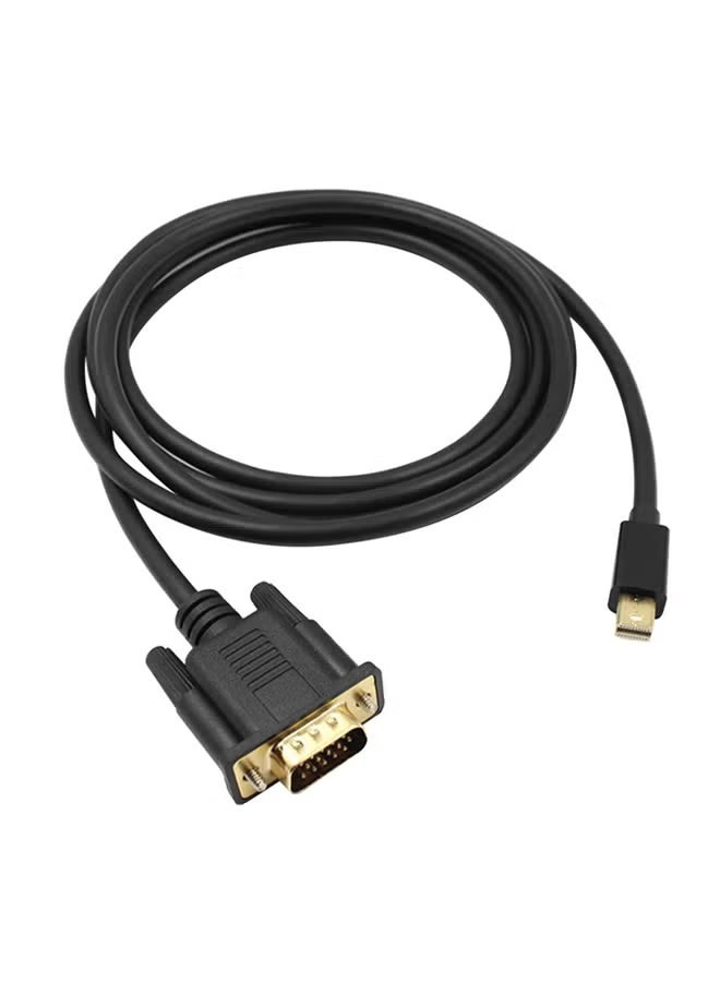 هيتز كابل HEATZ من DisplayPort إلى VGA بطول 1.8 متر | محول من DP (ذكر) إلى VGA (ذكر) | دقة Full HD 1080p - Image 1