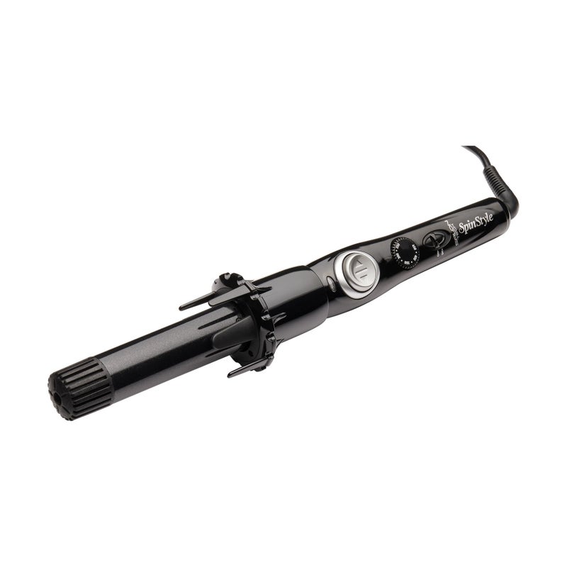 SALON TECH SpinStyle Pro Auto Curler - Create Beautiful, Long-Lasting Curls in Just A Few Seconds! (1.25 Inch) - Image 3