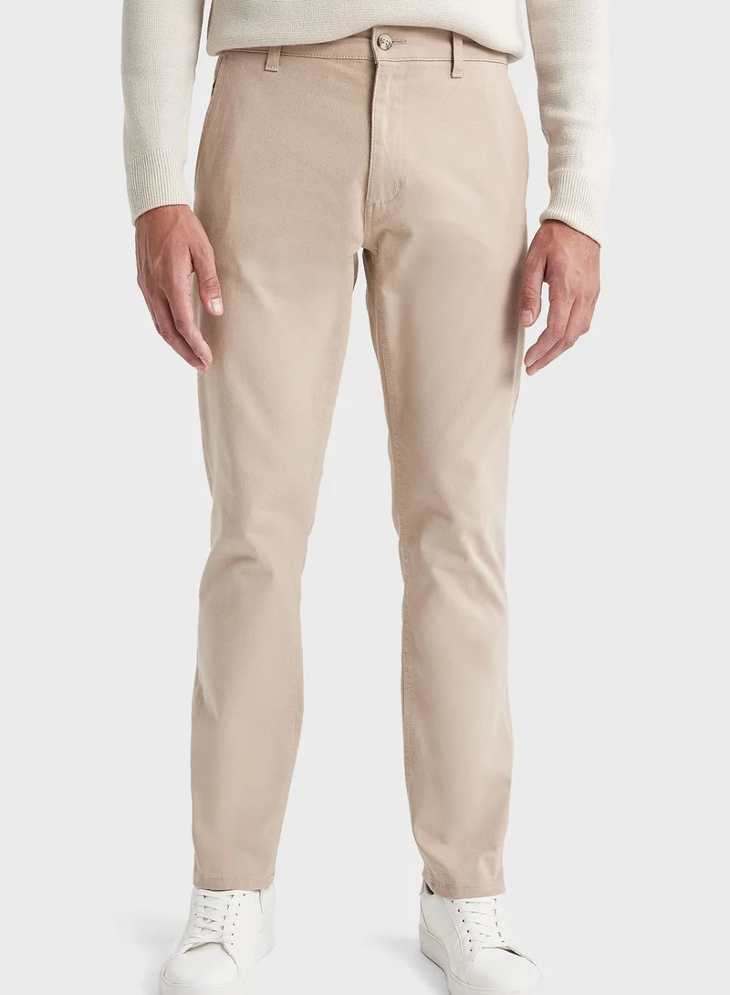 DeFacto Essential Straight Fit Chinos