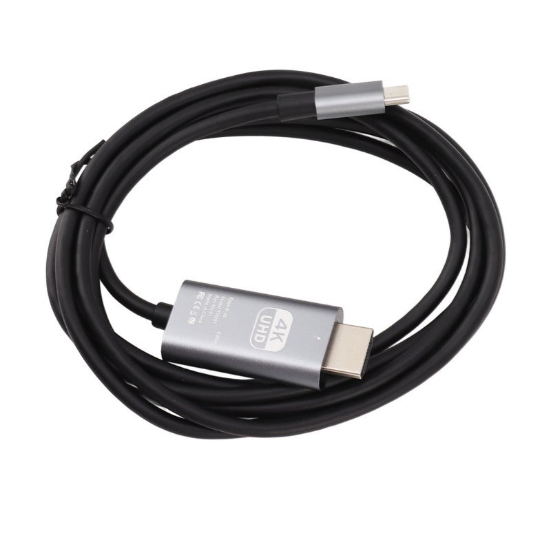 4K 60Hz Type C to HD Multimedia Interface Cable - Stable Transmission USB C to HD Cable for Phone Computer - Image 3