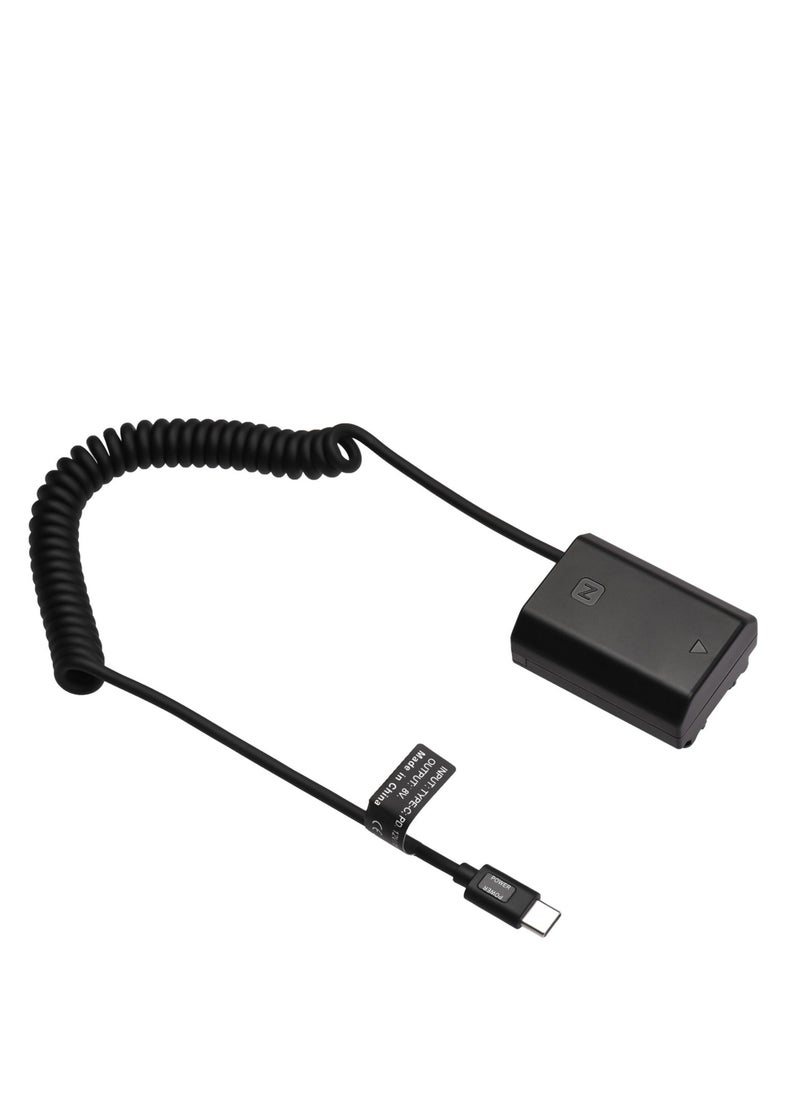 ANDOER - Andoer Type C NP-FZ100 Dummy Battery DC Coupler - Image 1