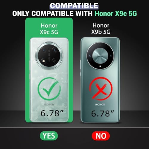 REALCASE Model Back Cover Case | Stylish Frameless Matte Hard Back Skin | Soft TPU Shock Proof Bumper Back Cover Case for Model 5G (Blue, Honor X9C 5G) - Image 2