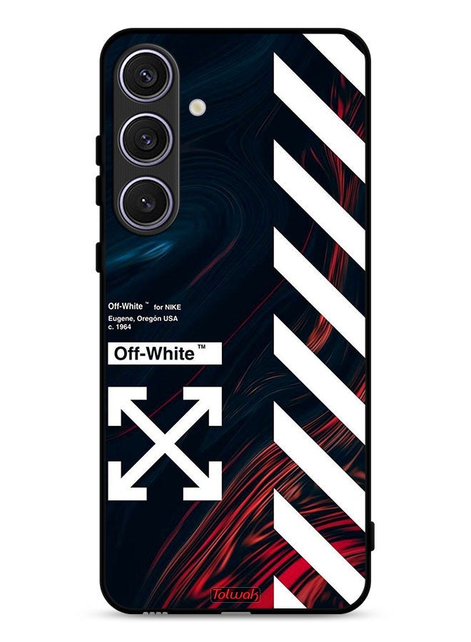 Tolwak Samsung Galaxy S25 FE Protective Case Cover Off White Sticker - Image 1