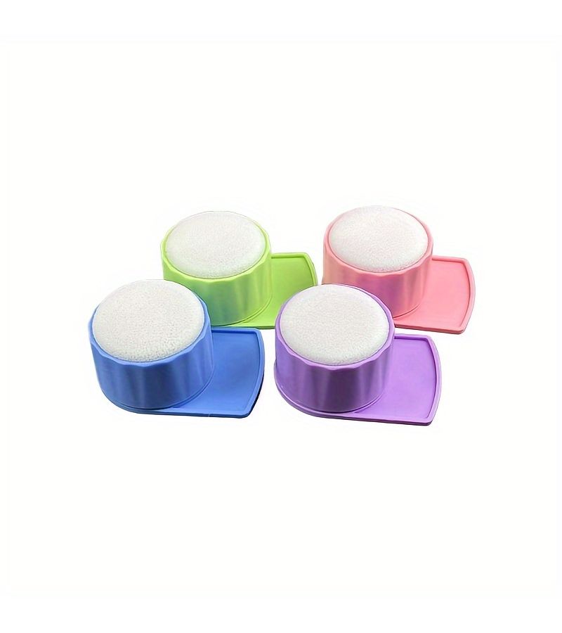Purple Dental Cleaning Sponge Holder Plastic Storage Box for Tools Models And Materials - Image 5
