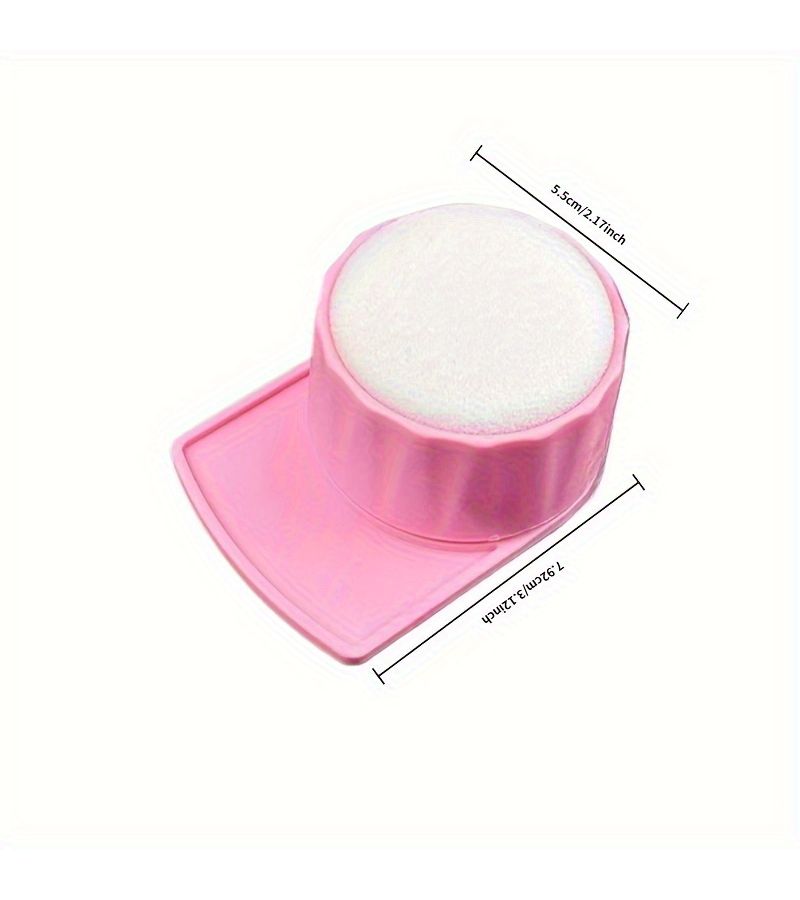Purple Dental Cleaning Sponge Holder Plastic Storage Box for Tools Models And Materials - Image 1