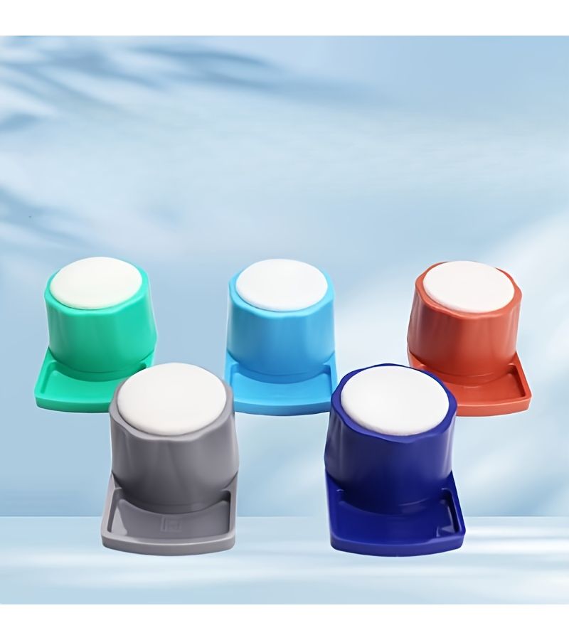 Purple Dental Cleaning Sponge Holder Plastic Storage Box for Tools Models And Materials - Image 2
