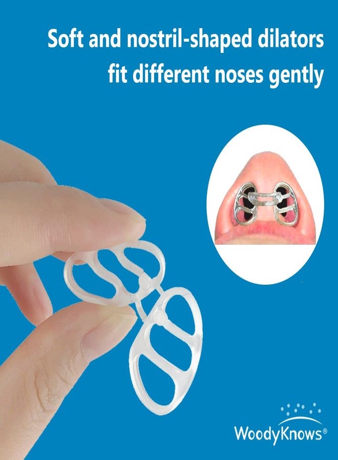 WoodyKnows Super-Support Nasal Dilator, Improves Sleep and Sports Airflow, Nasal Congestion and Nose-Related snoring aid (Trial XS/S/M/L) - Image 3