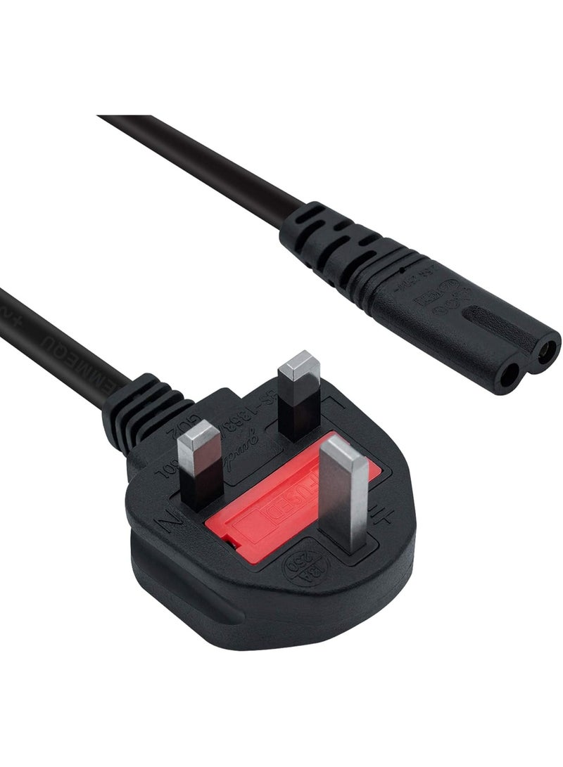 neolink كابل طاقة NEOLINK ذو طرفين 1.5 متر لأجهزة HP Envy/OfficeJet، Canon Pixma/Maxify، Epson، Brother، Dymo Label Writer، Sony PlayStation 2/3/4 (PS2/PS3/PS4)، Xbox One X، Xbox 1s - Image 4