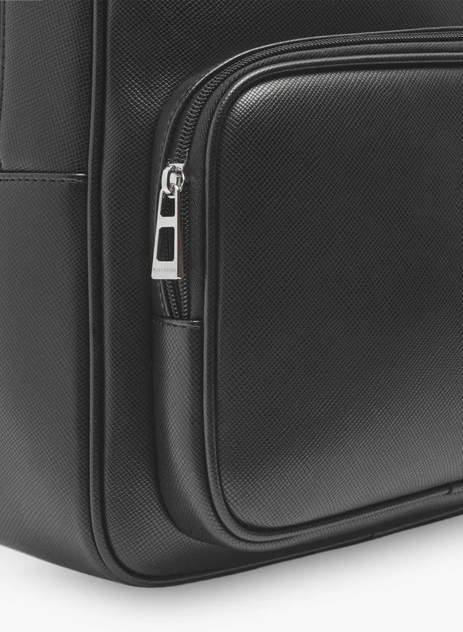 Duchini BLACK Men Padded Shoulder Strap Backpack for Men | Best Price UAE