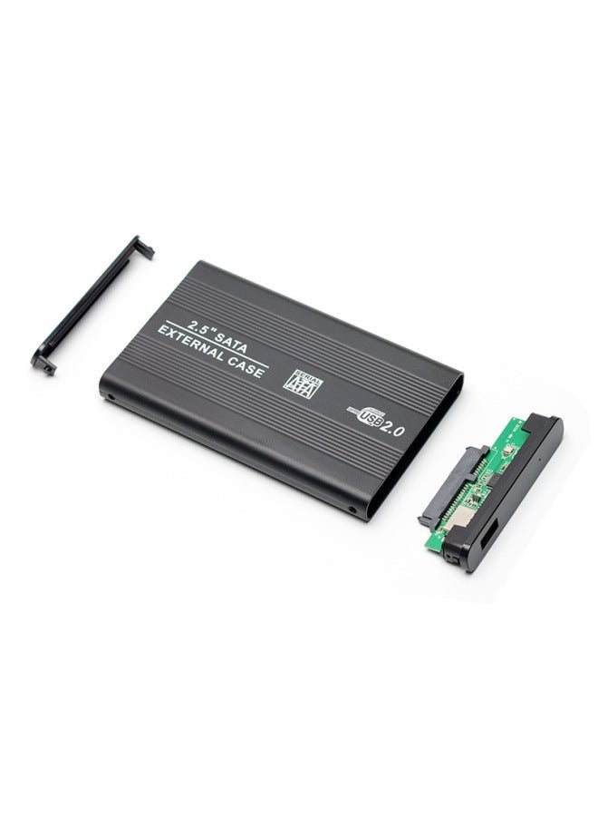 2.5 Inch SATA To Usb3.0 Mobile Hard Disk Box Mechanical Solid State Ssd Notebook USB2 0 Disk-Color:USB2.0 (metal)  - Image 2