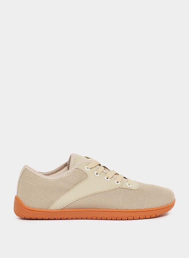 Styli Knitted Lace Up Lightweight  Sneakers  - Image 1