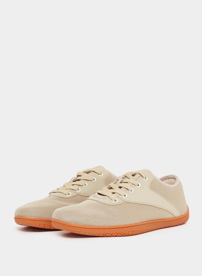 Styli Knitted Lace Up Lightweight  Sneakers  - Image 2