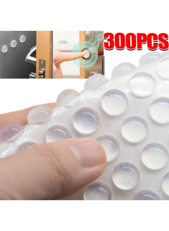 100/1000Pcs Self Adhesive Door Stoppers Rubber Damper Buffer Cabinet Bumpers Silicone Furniture Pads Cushion Protective Pads - Image 1