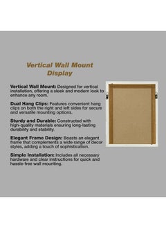 Vertical Wall Mount Mirror for Makeup, Bathroom, Bedroom, Living Room – 36x46cm, Small Decorative Mirror with Durable PVC Frame, Modern Wall Mirror for Home Décor - Metallic Gold - pzsku/ZCC7AA8F55478B52A8856Z/45/_/1721725956/5a156c38-a6f9-4688-baa4-c81c73dc58a5