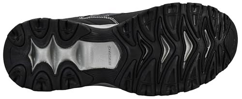 SKECHERS أحذية سكيشرز للرجال بعد الاحتراق M. Fit – جلد علوي، نعل داخلي من رغوة الذاكرة، نعل خارجي من المطاط، أزرق داكن، 10 عريض - Image 5