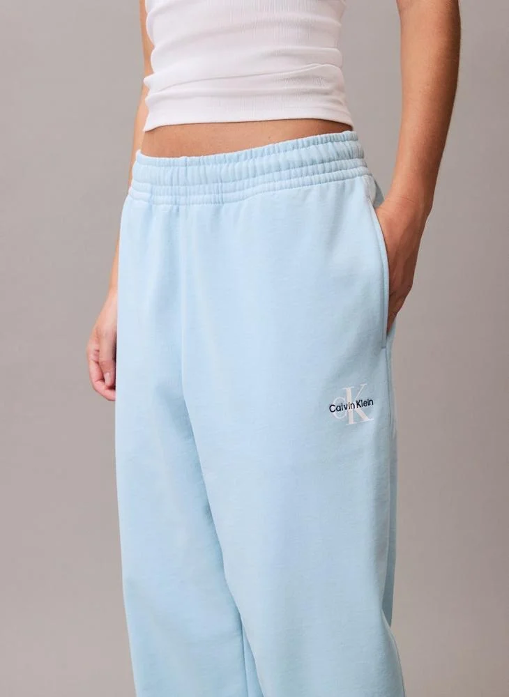 Calvin Klein Jeans Logo Cuffed Sweatpants