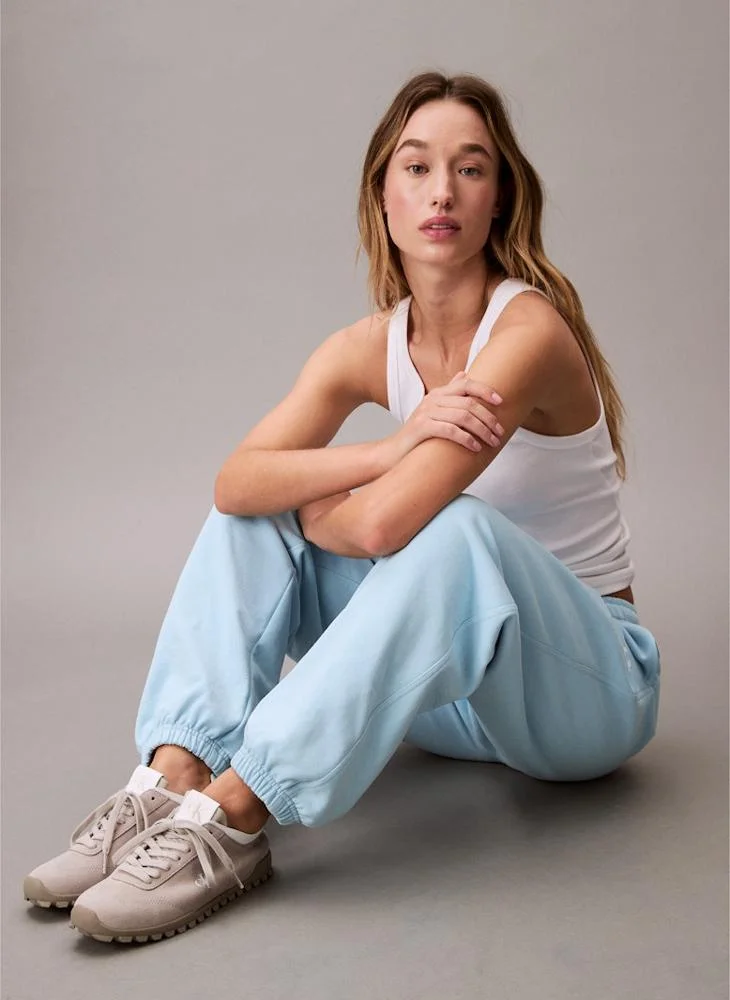 Calvin Klein Jeans Logo Cuffed Sweatpants