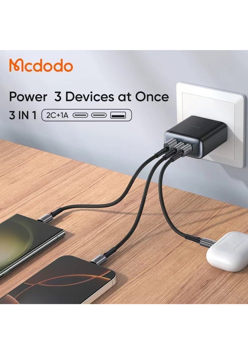 MCDODO CH-4830 45W 3-PORT FAST CHARGER - Image 3