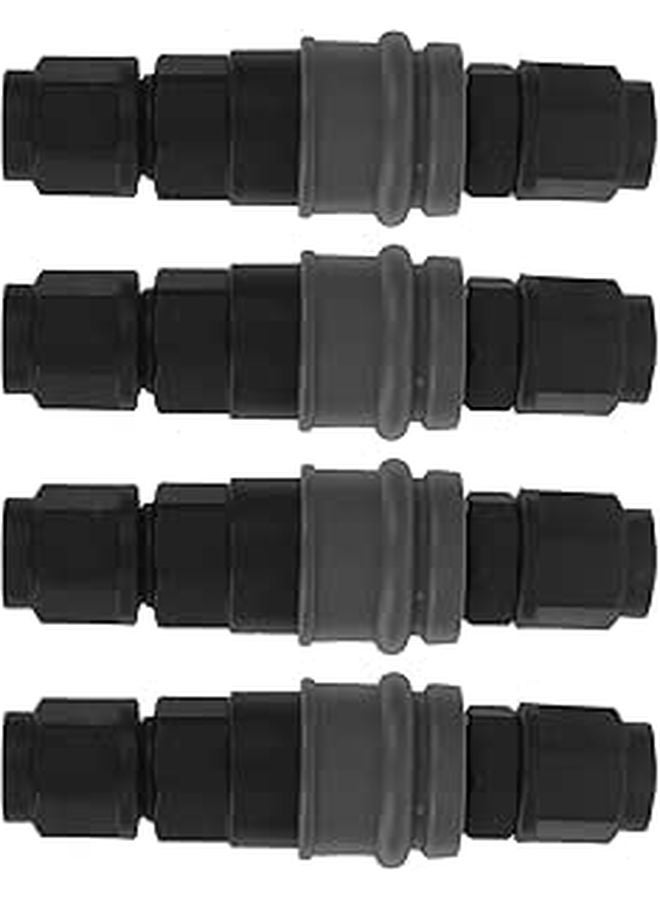 4Pcs Pneumatic Air Hose Connectors Self Locking Quick Connect Fittings Composite Pp For Pressure Washer - Image 1