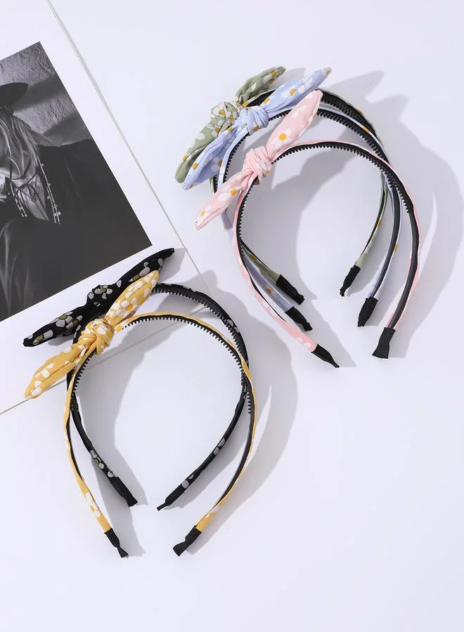 Take Two Set of 5 - Printed Bow Headband