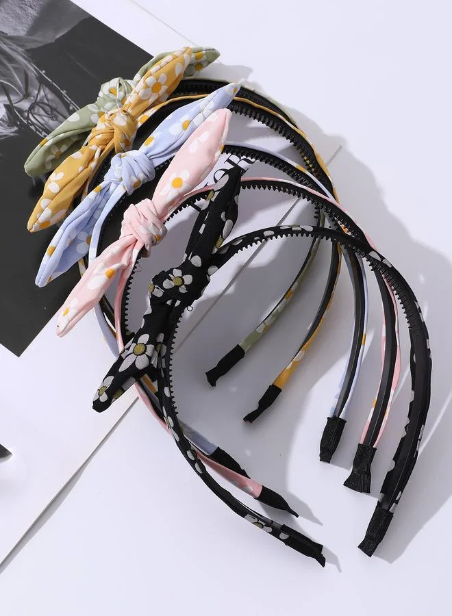 Take Two Set of 5 - Printed Bow Headband