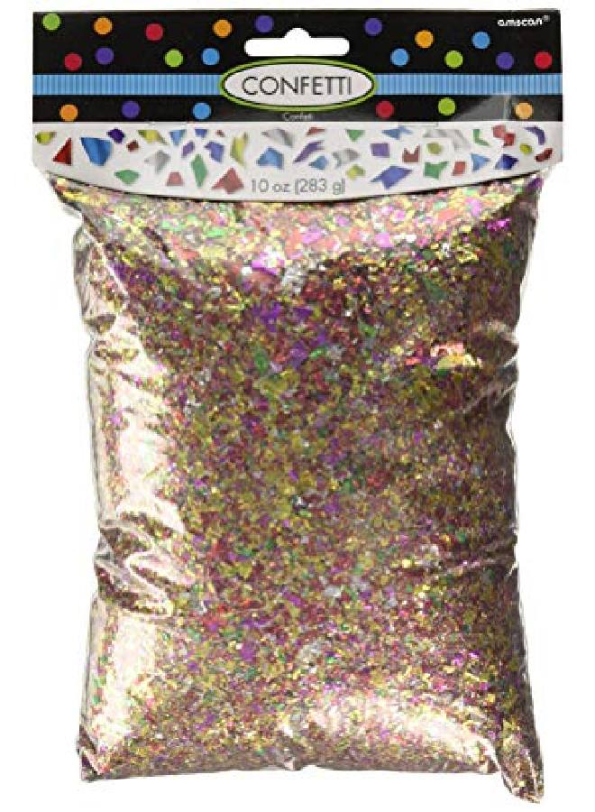 Amscan 369006 Foil Scrap Confetti 1 Pack Party Decor Multicolor 10 Oz - Image 2