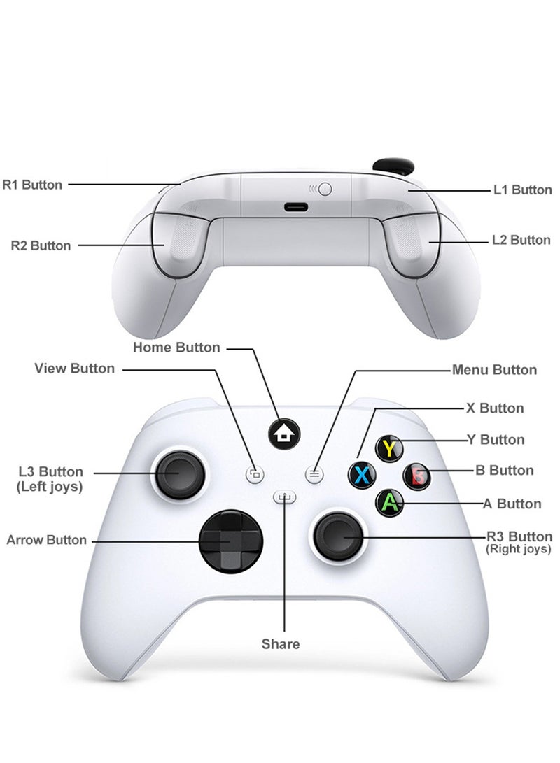 مناسبة لوحدة التحكم اللاسلكية Xbox Series X/S وحدة تحكم الألعاب Xss 2.4G اللاسلكية - Image 5