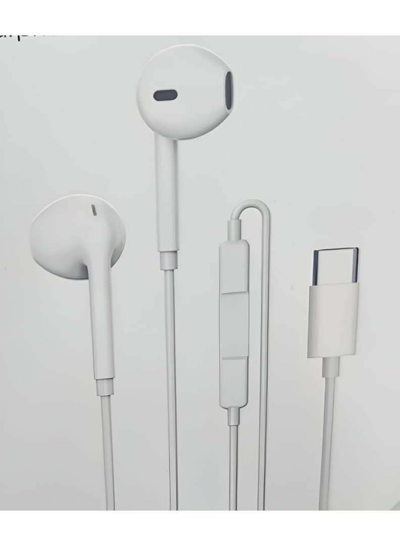 سماعات أذن سلكية ديناميكية من نوع X-POWER XP-i15C Type-C مع صوت عالي الدقة وتقليل الضوضاء