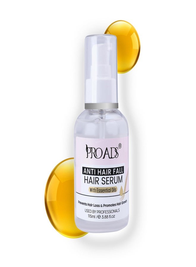 PRO ADS PROADS® Professional Anti-Hair Fall Serum | Recovery Of Hair Damage | Almonds | Best For Boosting Hair Regrowth And Reduction In Hair Fall | Home Care After Shampoo | Unisex | 115ml - Image 1
