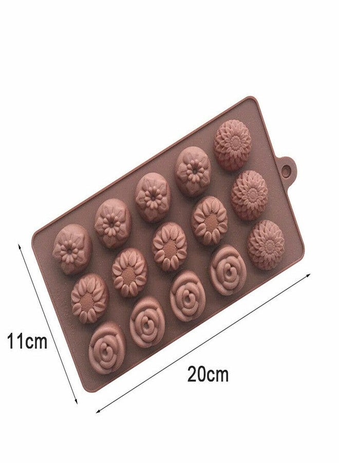 Unleashed Silicone Molds for Chocolates, Candies, Jelly, Cream, Sweets, Vegetables Mix for Dogs, Keto Fat Bombs. Fun Shapes, Food Grade, Non Stick, Easy to Use and Clean (Pack of 2) - Image 4