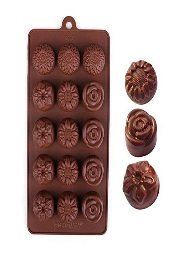 Unleashed Silicone Molds for Chocolates, Candies, Jelly, Cream, Sweets, Vegetables Mix for Dogs, Keto Fat Bombs. Fun Shapes, Food Grade, Non Stick, Easy to Use and Clean (Pack of 2) - Image 1