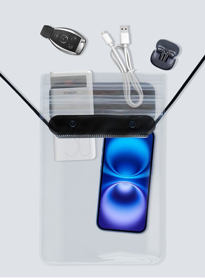 Waterproof Case, Cellphone Dry Bag, Waterproof Cell Phone Case, Drift Diving Smart Cellphones big size for every kind of mobil - Image 5