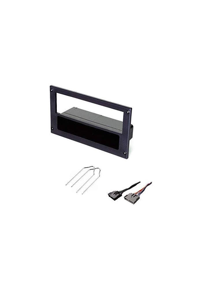 ASC Audio Car Stereo Install Dash Kit and Wire Harness for 1987-1993 Ford Mustang
