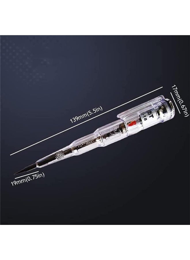 silvercnc - 70-250V Responsive Electrical Tester Pen Bright LED Light Waterproof Dc/ac Voltage, Responsive Electrical Tester Pen, Non Contact Voltage Tester Pen - Image 1