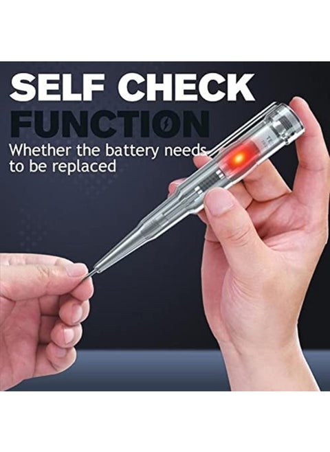 70-250V Responsive Electrical Tester Pen Bright LED Light Waterproof Dc/ac Voltage, Responsive Electrical Tester Pen, Non Contact Voltage Tester Pen
