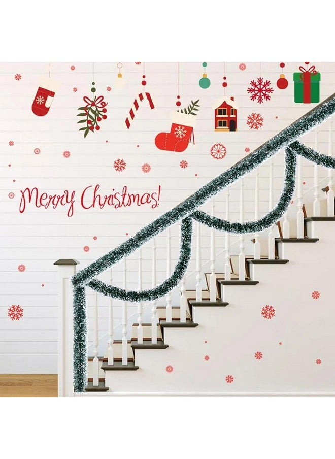 Timoo 80FT Christmas Tinsel Garland for Christmas Tree Garland 4 Strands Christmas Tree Tinsel Garland Christmas Decorations Tinsel Hanging Garland Christmas Metallic Garland for Home Party Decor - pzsku/ZCC7B66295FBA7344F125Z/45/_/1740982557/af8101c1-100f-45fc-acc6-f90e5301d79b