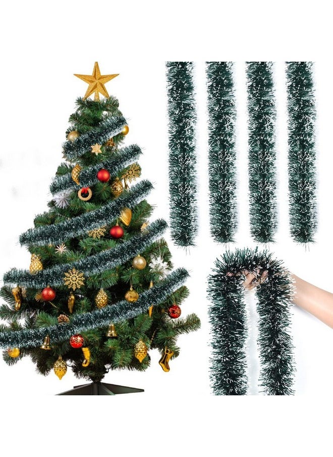 Timoo 80FT Christmas Tinsel Garland for Christmas Tree Garland 4 Strands Christmas Tree Tinsel Garland Christmas Decorations Tinsel Hanging Garland Christmas Metallic Garland for Home Party Decor - pzsku/ZCC7B66295FBA7344F125Z/45/_/1740982602/24e5fdef-4239-4599-800f-4b73030c32cb