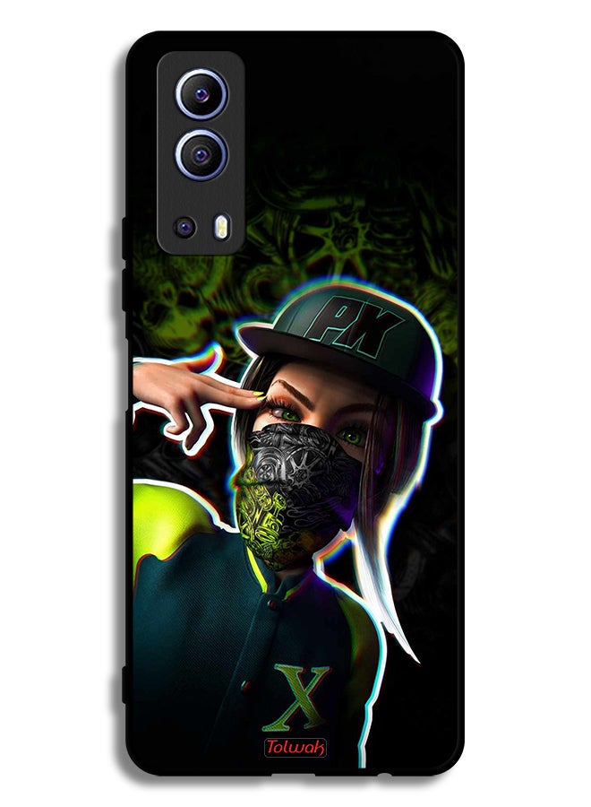 Tolwak Vivo iQOO Z3 5G Protective Case Cover Girls Aesthetic Art - Image 2